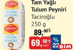 TACİROĞLU TAM YAĞLI TULUM PEYNİRİ 250 G TACİROĞLU TAM YAĞLI TULUM PEYNİRİ 250 G